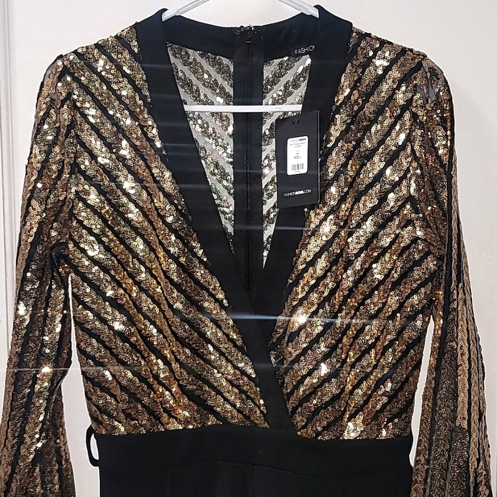 Sequin Romper